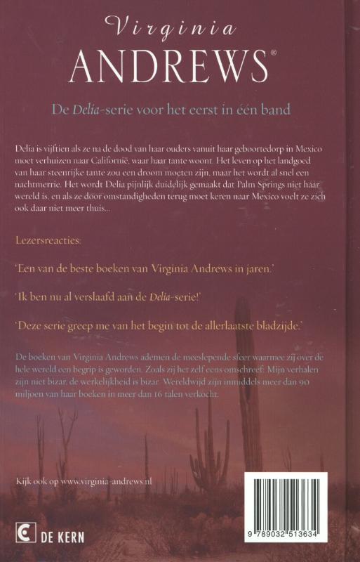 Achterkant van Delia-omnibus