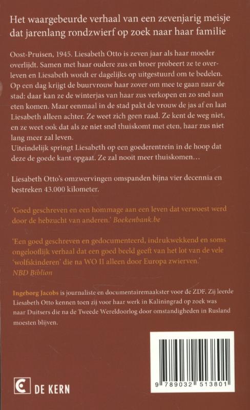 Achterkant van Zwerfkind
