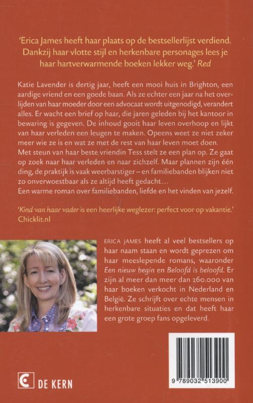 Achterkant van Kind van haar vader