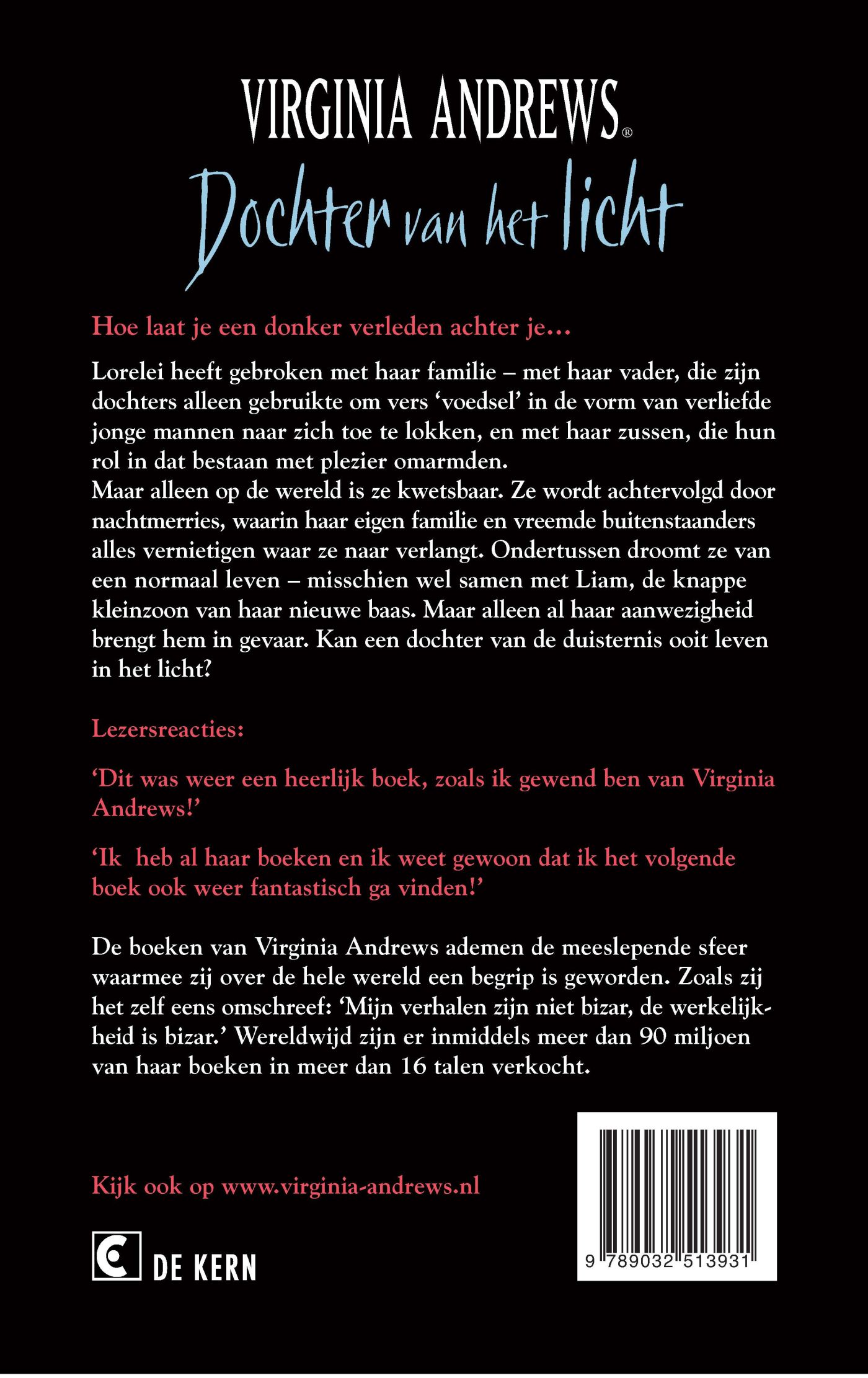Achterkant van Dochter van het licht