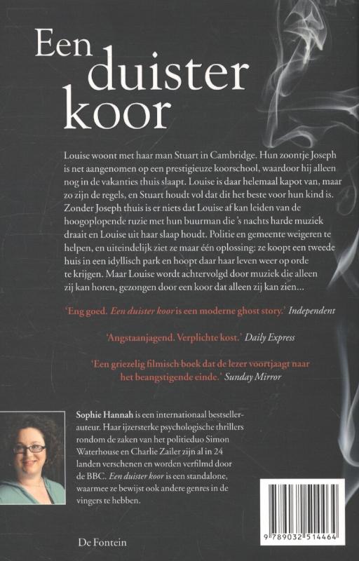 Achterkant van Een duister koor