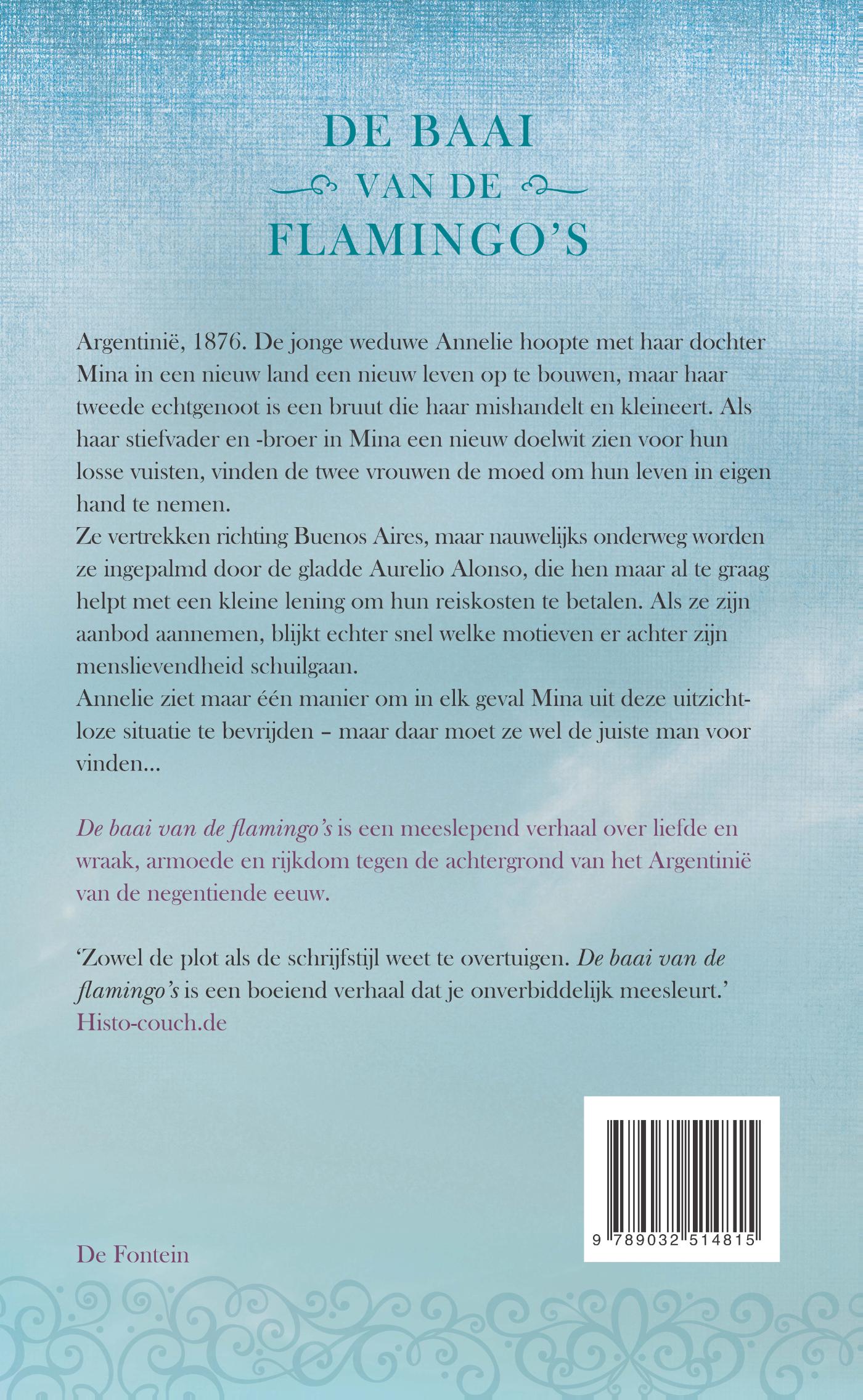 Achterkant van De baai van de flamingo's