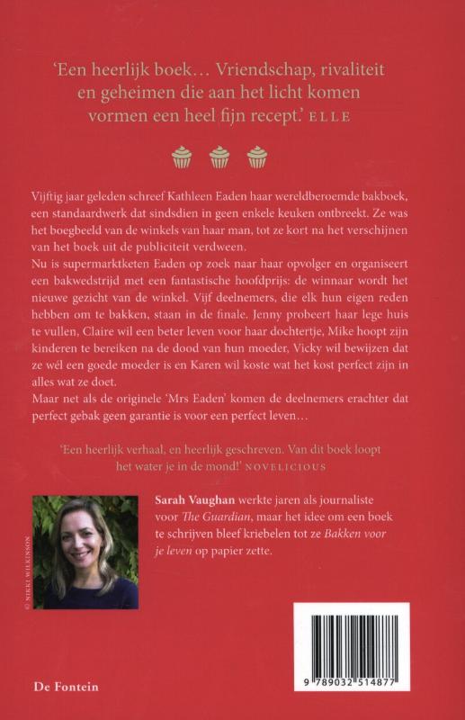 Achterkant van Bakken voor je leven