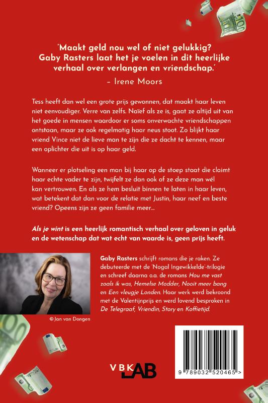 Achterkant van Als je wint