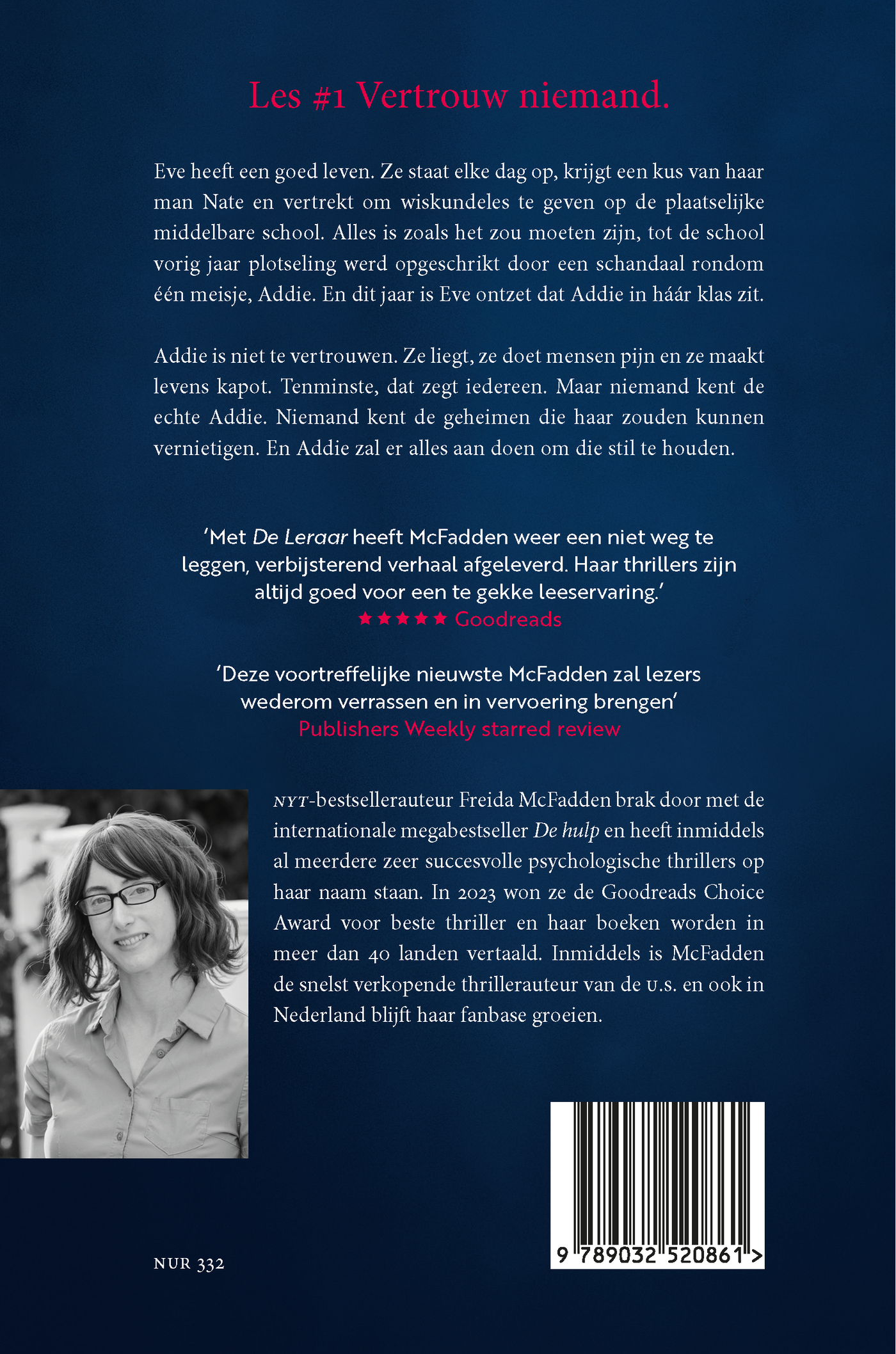 Achterkant van De leraar