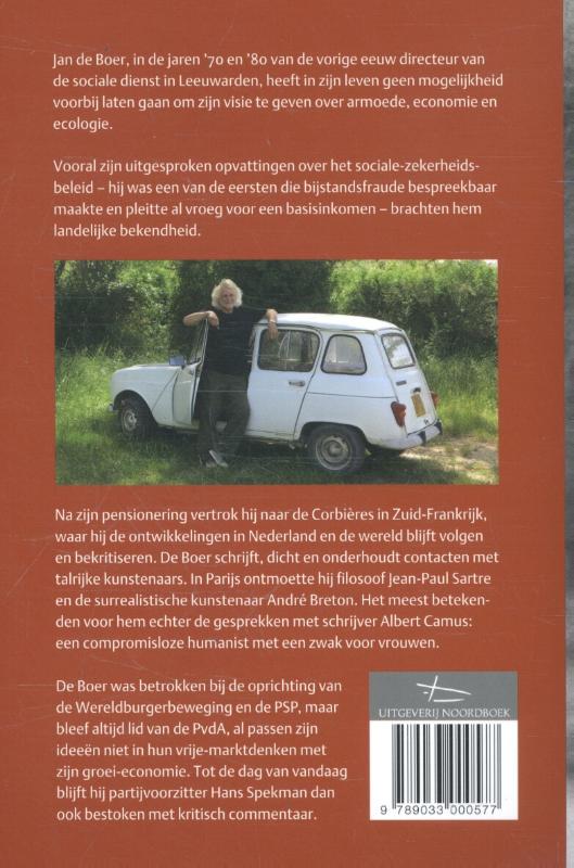 Achterkant van Jan de Boer