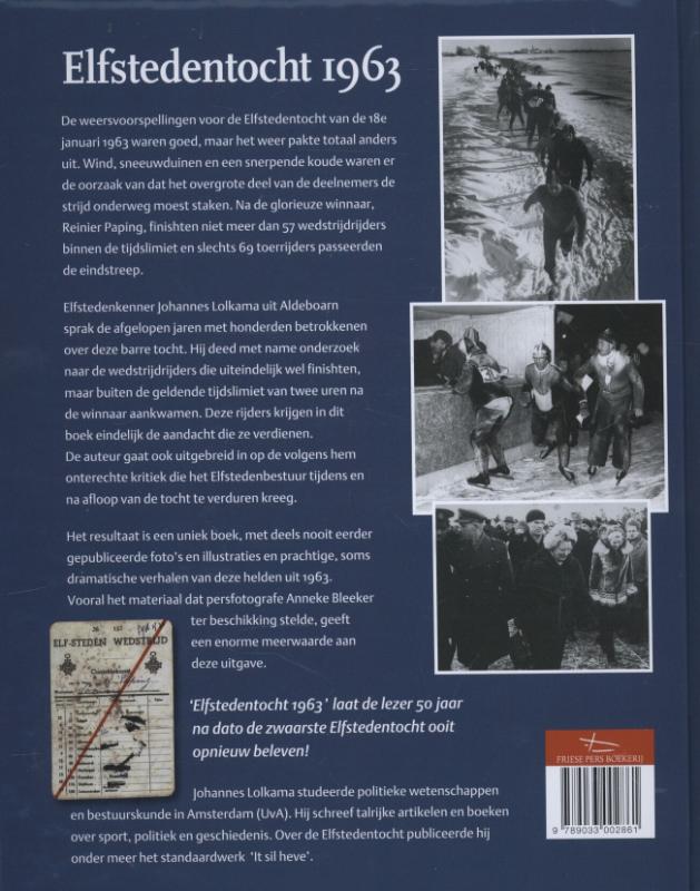 Achterkant van Elfstedentocht 1963