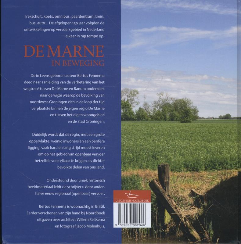 Achterkant van De Marne in beweging