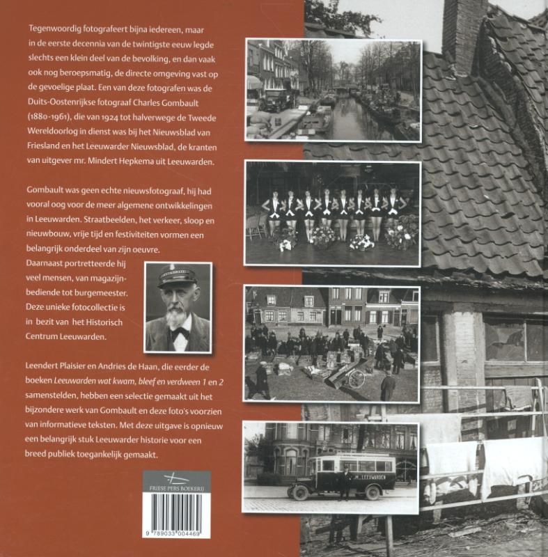 Achterkant van Leeuwarden tussen beide wereldoorlogen