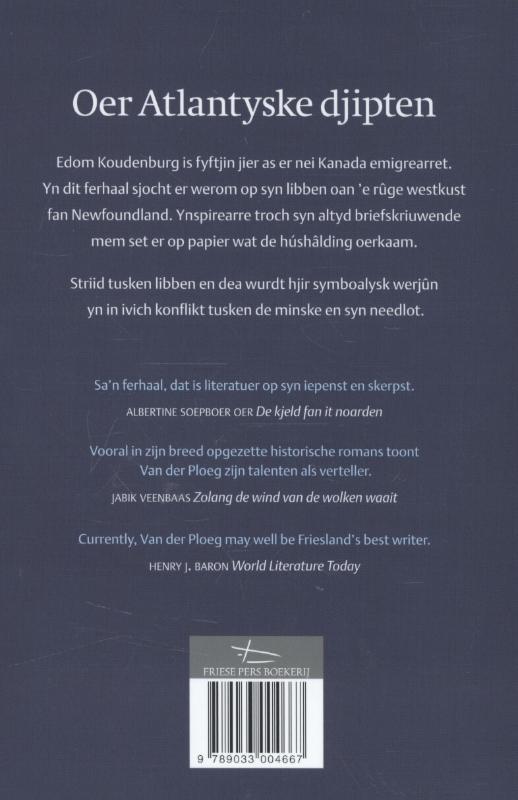 Achterkant van Oer Atlantyske djipten