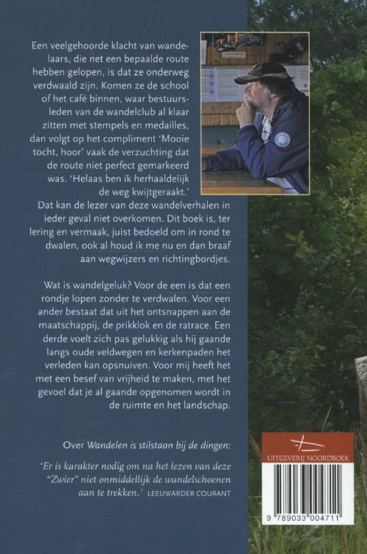 Achterkant van Wandelgeluk