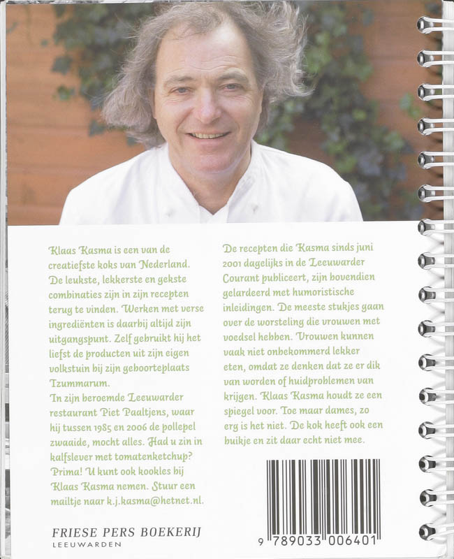 Achterkant van Koken met Klaas