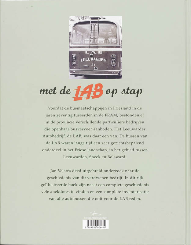 Achterkant van Met de LAB op stap