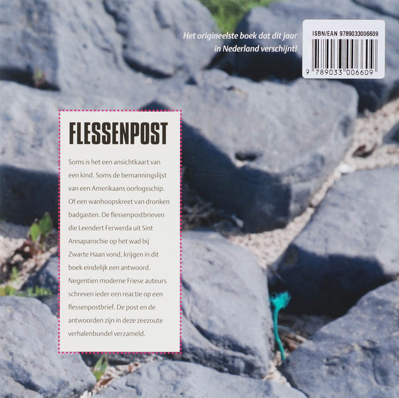 Achterkant van Flessenpost