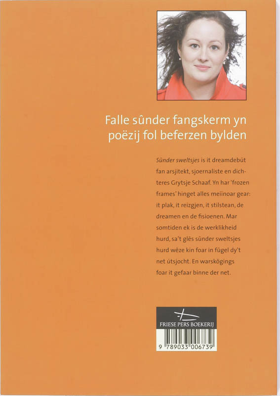 Achterkant van Sûnder sweltsjes
