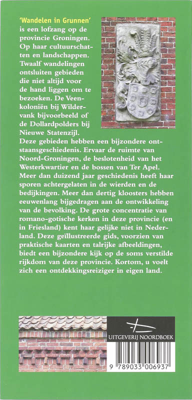 Achterkant van Wandelen in Grunnen