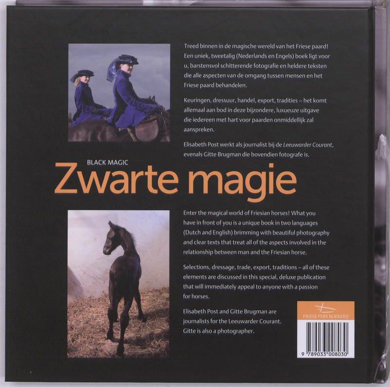 Achterkant van Zwarte magie