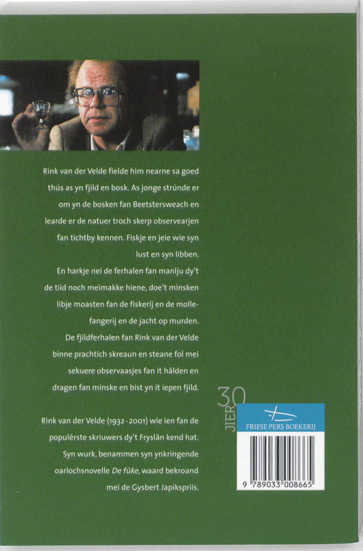 Achterkant van De Fjildferhalen