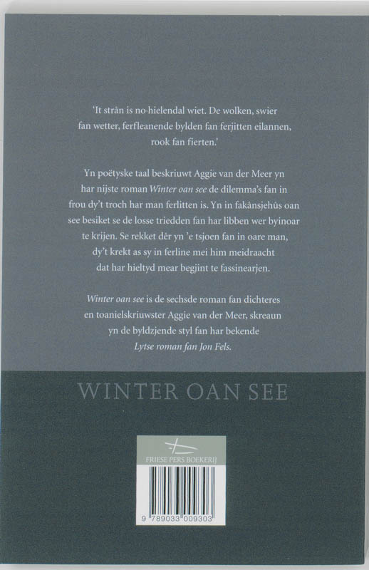 Achterkant van Winter oan see