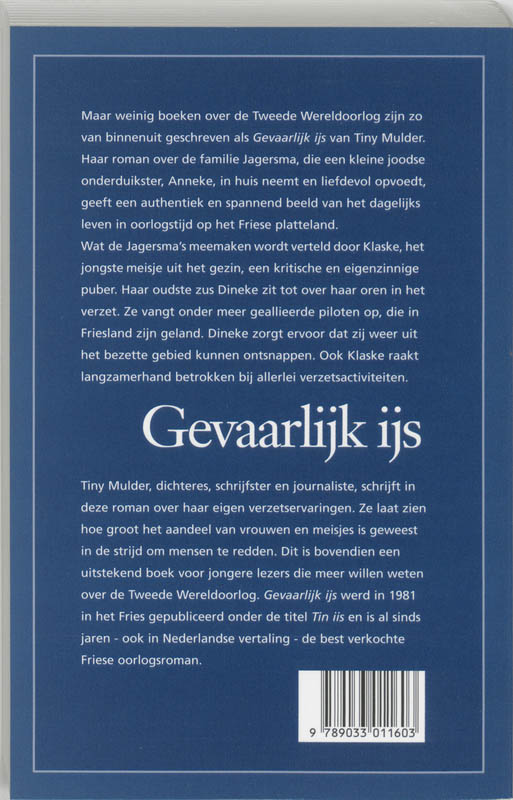 Achterkant van Gevaarlijk ijs