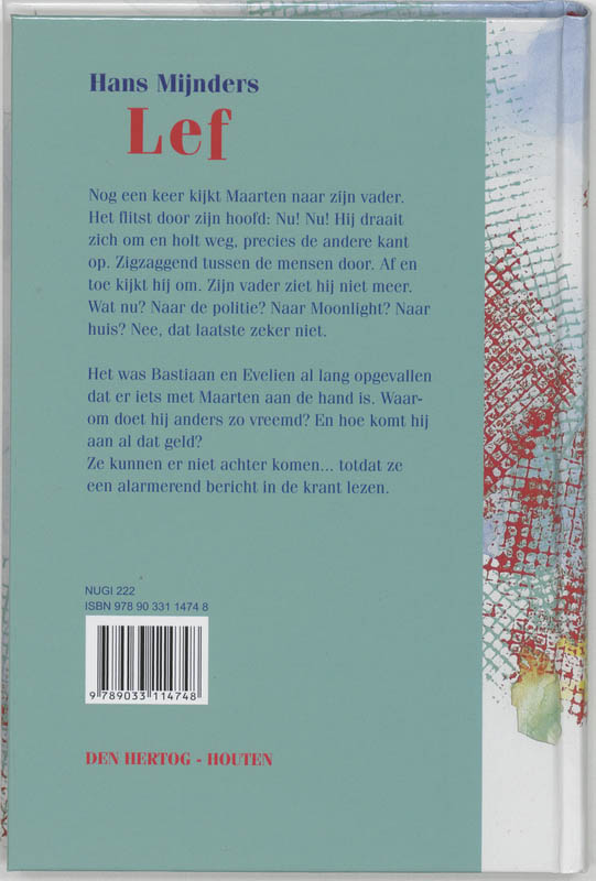 Achterkant van Lef
