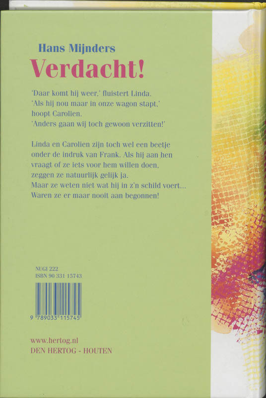 Achterkant van Verdacht!