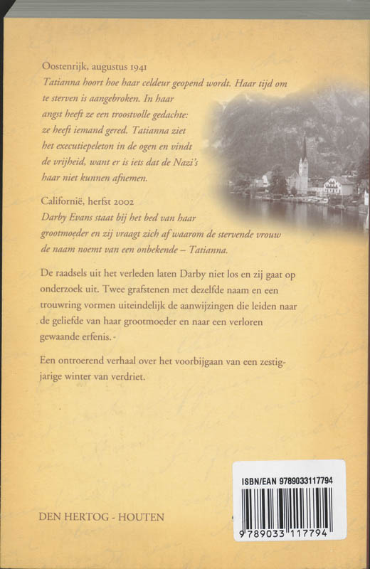 Achterkant van De winter gaat voorbij