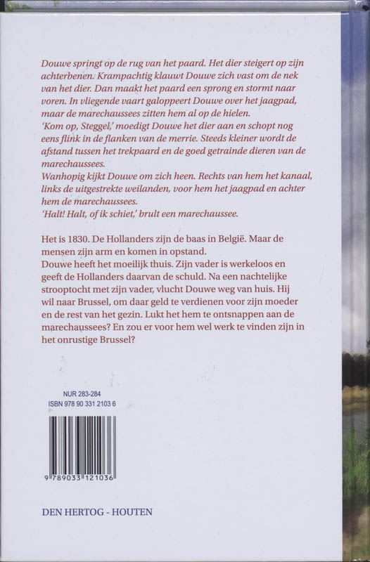Achterkant van Onrust in Brussel