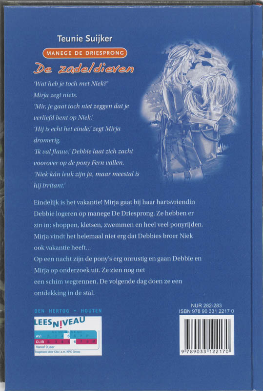Achterkant van De zadeldieven