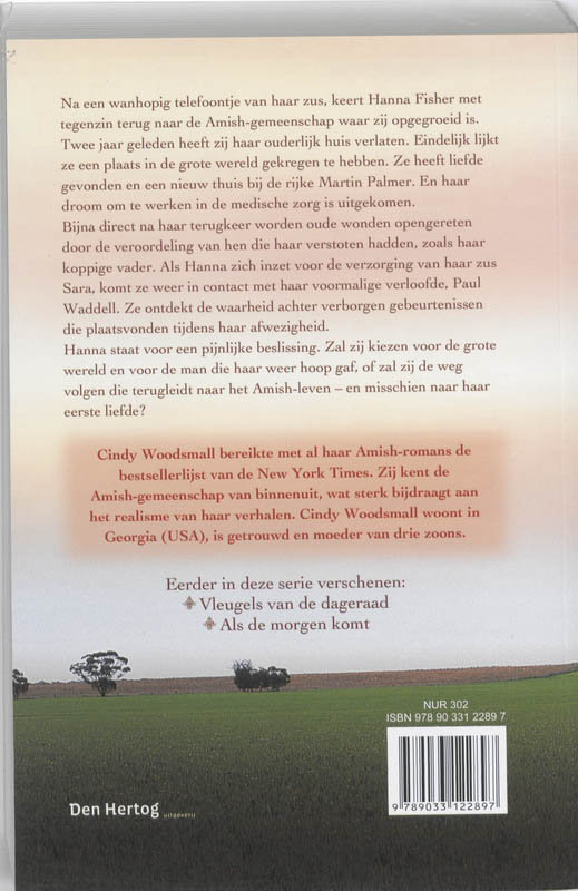Achterkant van Als de weg terug leidt