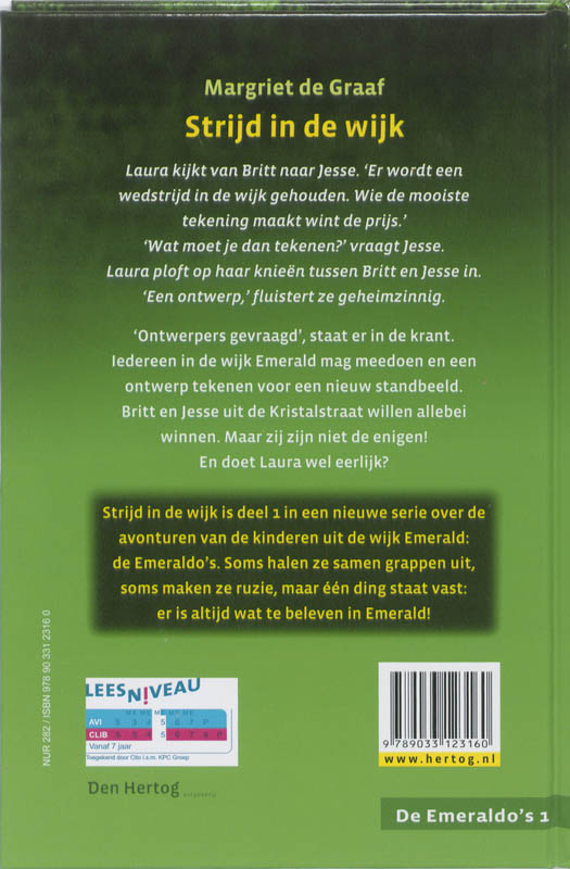 Achterkant van Strijd in de wijk