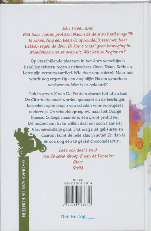 Achterkant van Storm