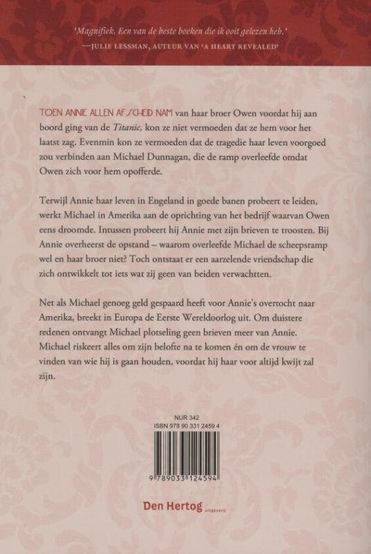 Achterkant van Beloof het mij