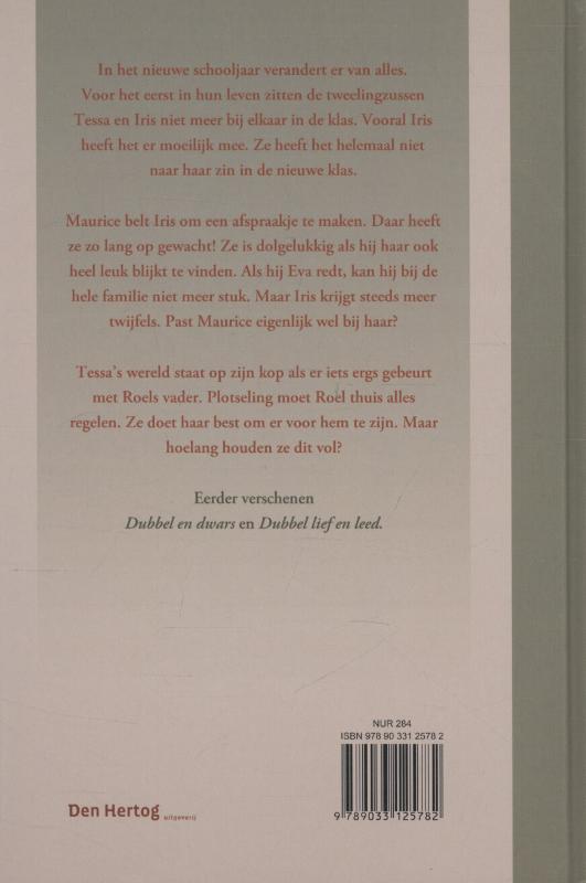 Achterkant van Dubbel zo sterk