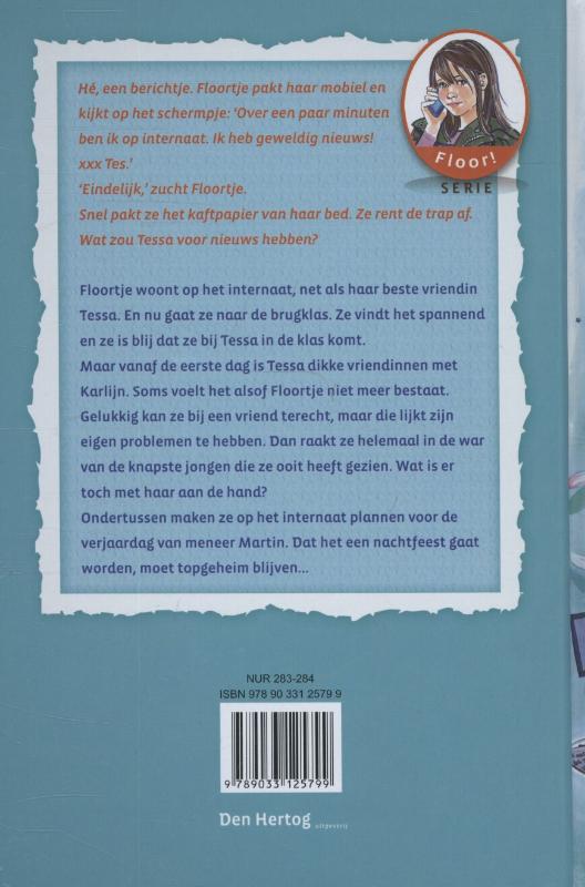 Achterkant van Brugklasstress en vriendinnenverdriet