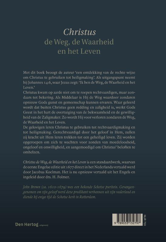 Achterkant van Christus de Weg, de Waarheid en het Leven