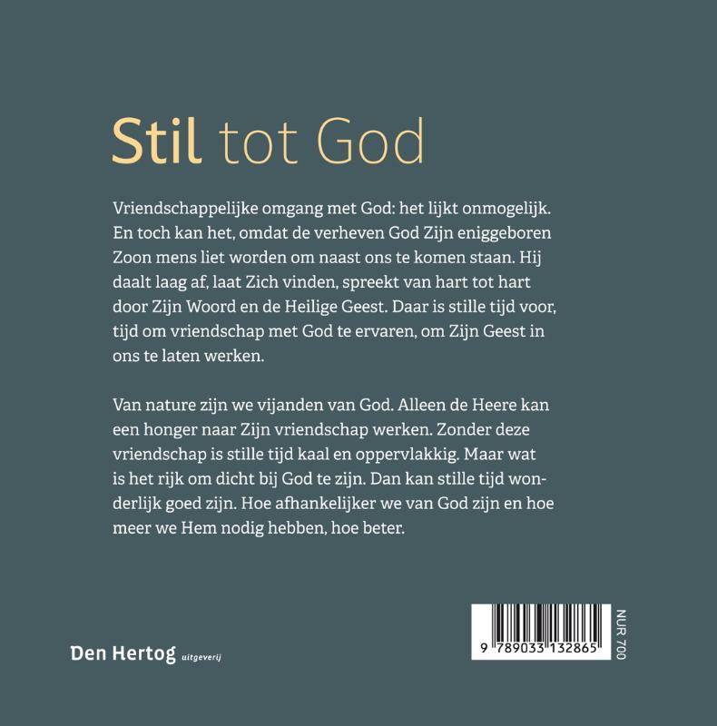 Achterkant van Stil tot God