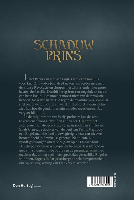 Achterkant van Schaduwprins