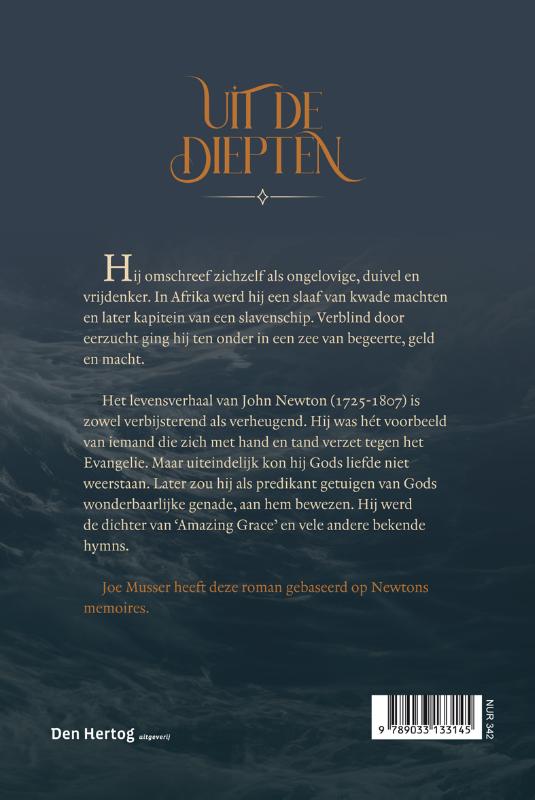 Achterkant van Uit de diepten