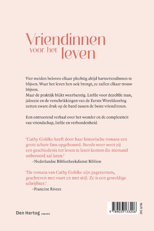 Achterkant van Vriendinnen voor het leven