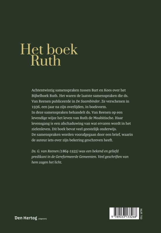 Achterkant van Het boek Ruth