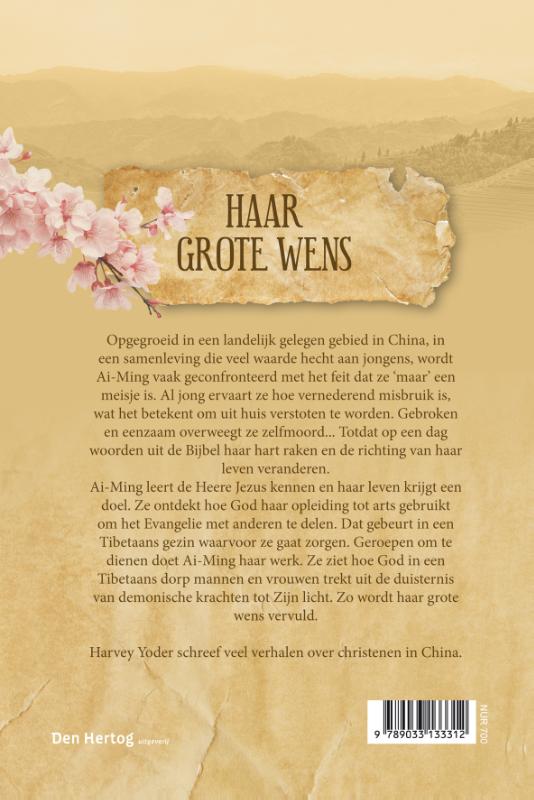 Achterkant van Haar grote wens