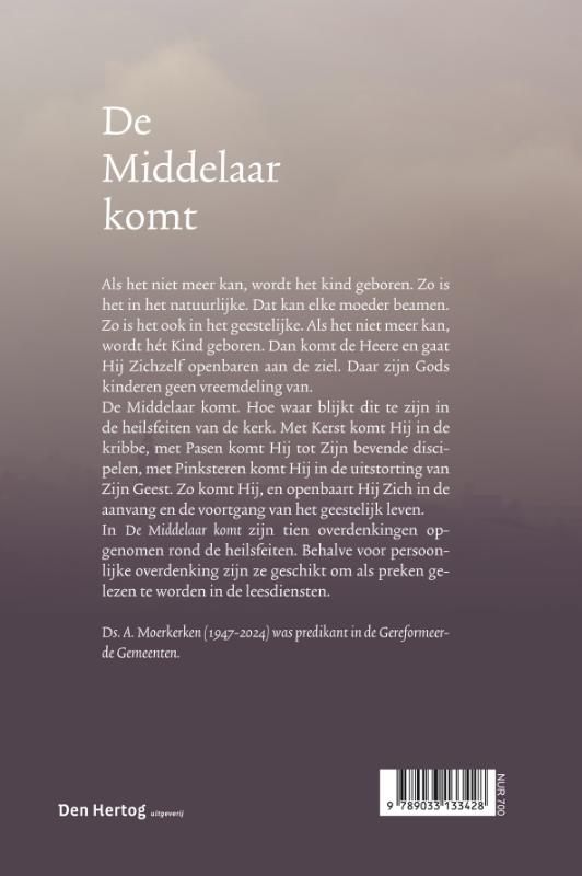 Achterkant van De Middelaar komt