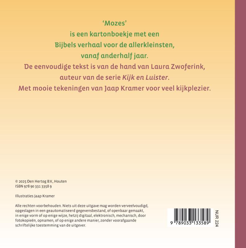 Achterkant van Mozes