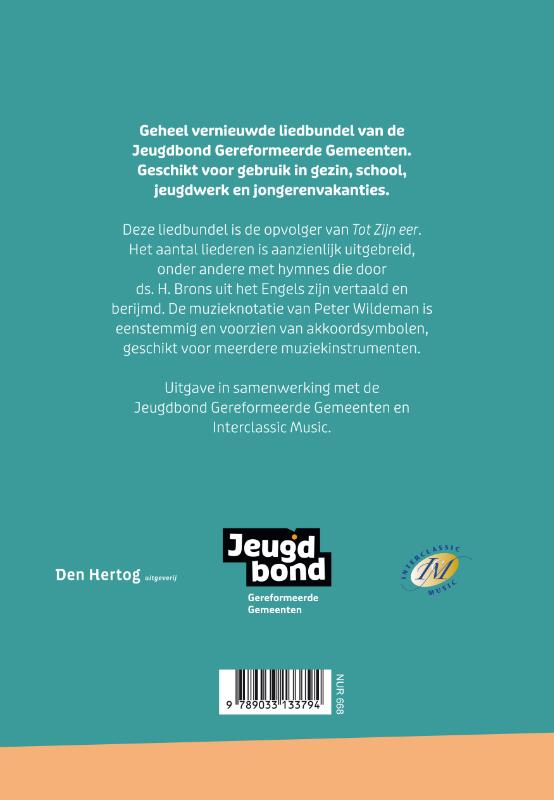 Achterkant van Een nieuw lied
