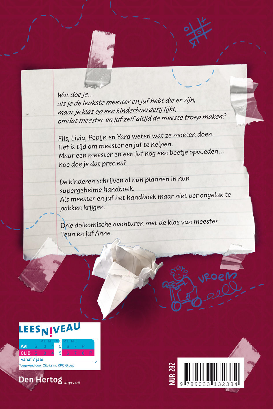 Achterkant van Het supergeheime handboek