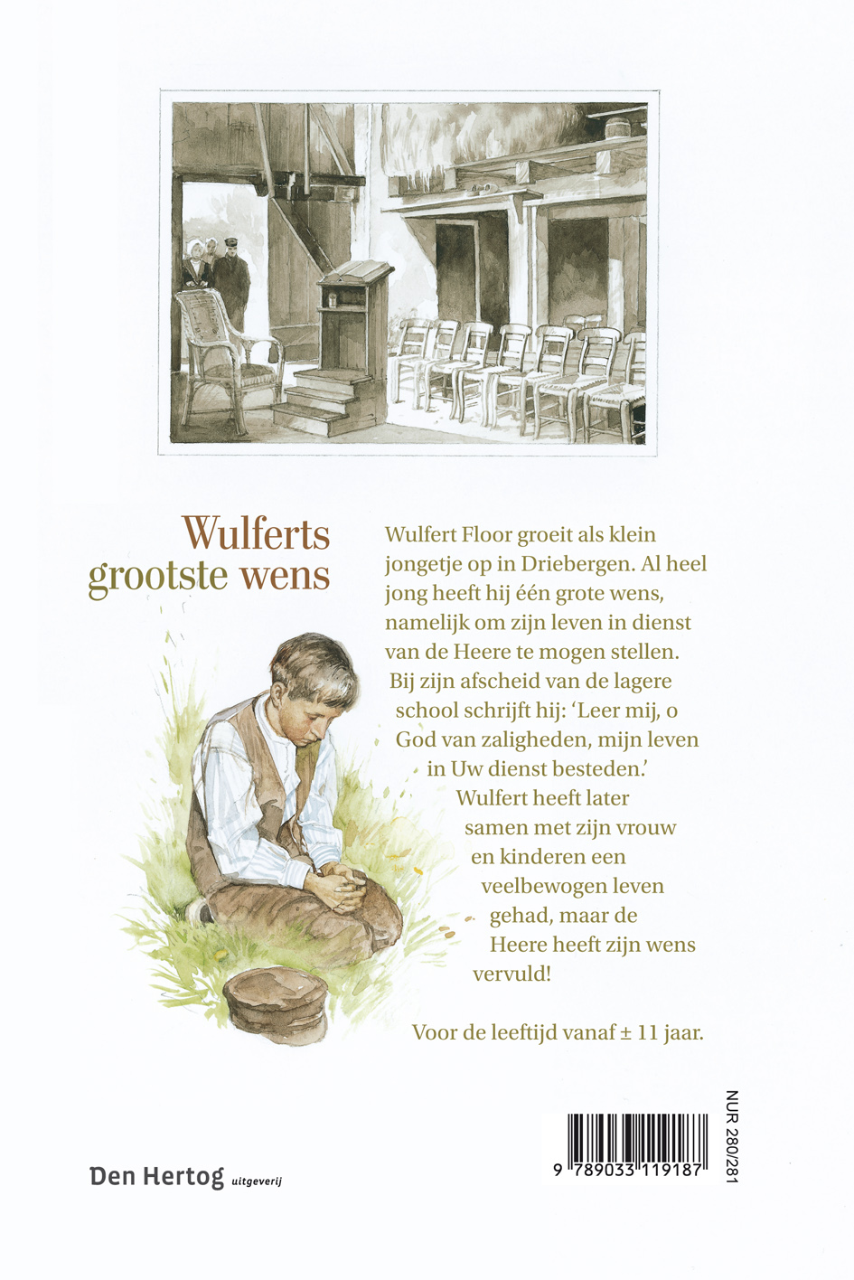 Achterkant van Wulferts grootste wens