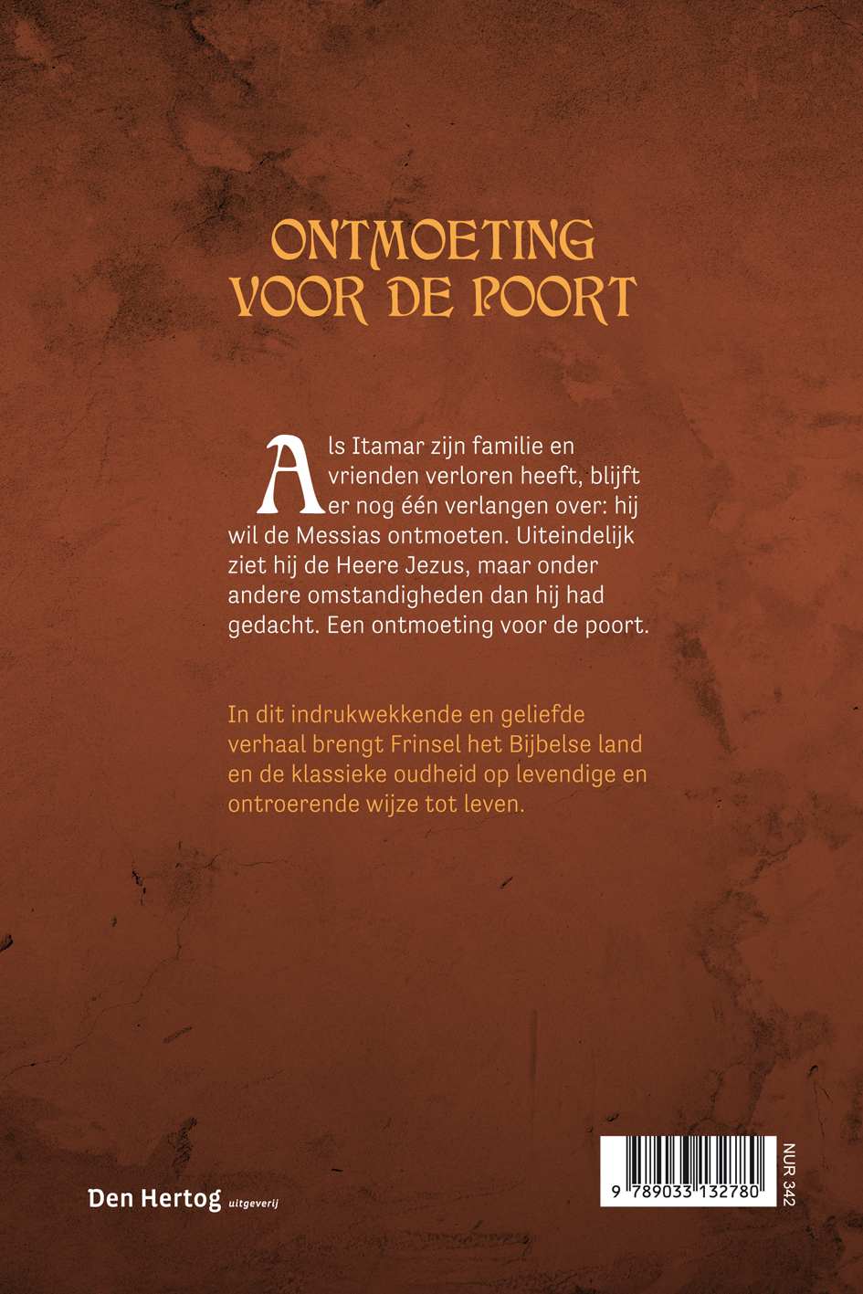 Achterkant van Ontmoeting voor de poort