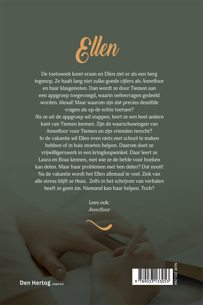 Achterkant van Ellen
