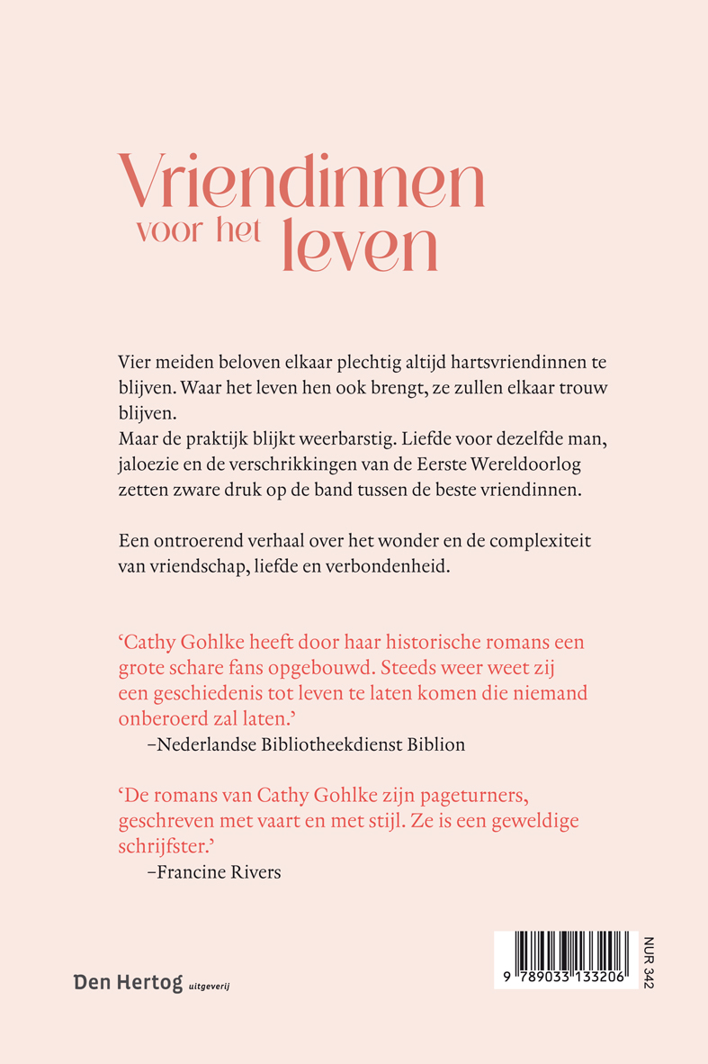 Achterkant van Vriendinnen voor het leven